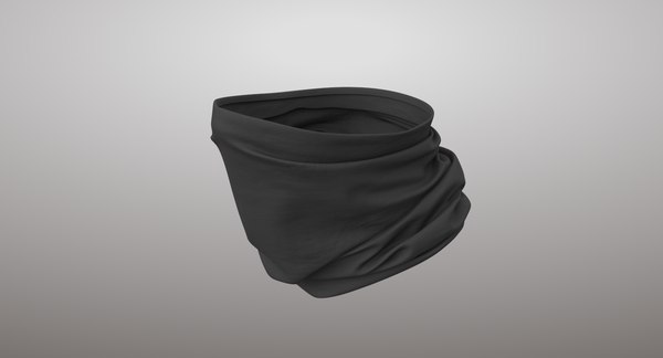 Realistic mask pbr bandana 3D model - TurboSquid 1362711