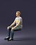 Male sitting 0062