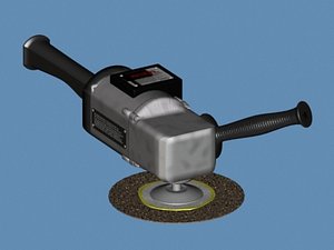 hand grinder 3d model