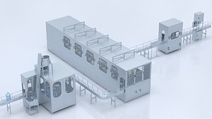 Filling Equipment 3D model