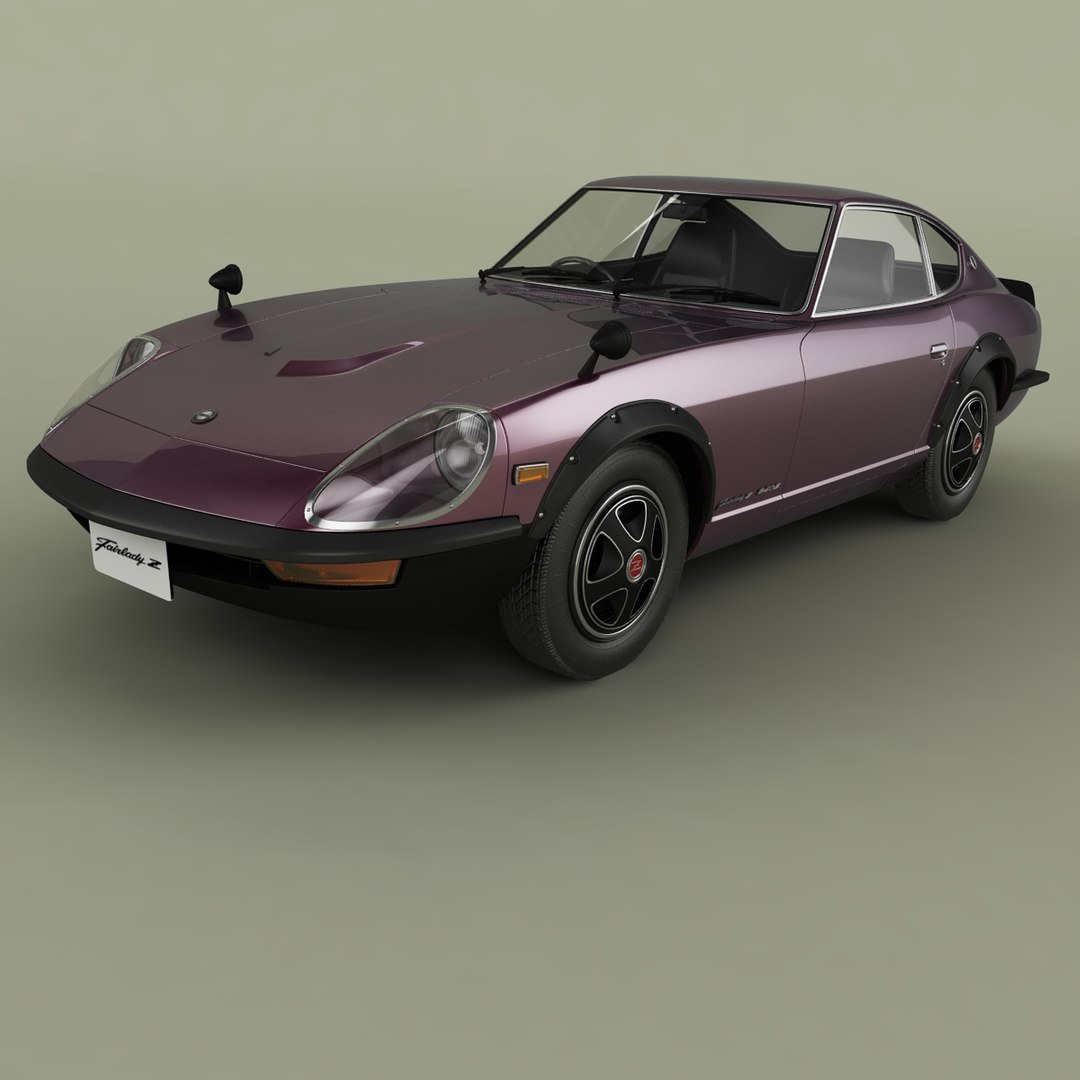 Datsun 240ZG 3D model - TurboSquid 1740018