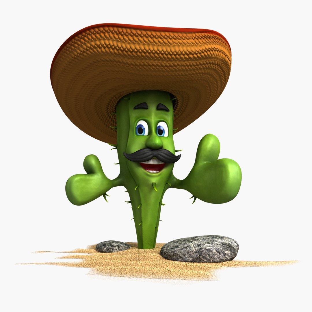 3D cactus cartoon character https://p.turbosquid.com/ts-thumb/pP/2BkBg2/KLE9NAWd/cactus_003/jpg/1504548901/1920x1080/fit_q87/070b38d700c05996c80edd9ea3139760c487b293/cactus_003.jpg