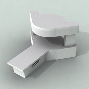 3d mri scanner model