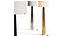 Crate and Barrel Isla Triangle Floor Lamp