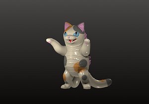3D model Catzilla