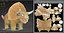 cartoon triceratops 3D model