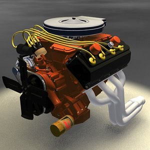 American Dodge or Plymouth 426 Hemi motor NASCAR version