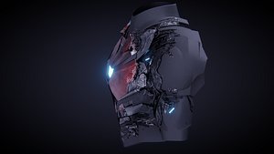 Armor IronMan 3D model