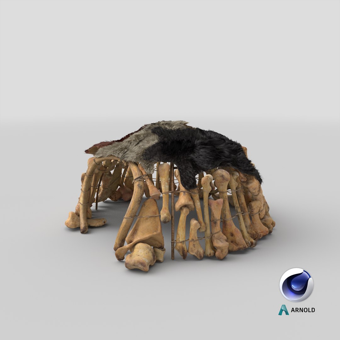Prehistoric Mammoth Bones Hut 01 model https://p.turbosquid.com/ts-thumb/pP/DTEkBc/3z/stemcell_cinema_4d_arnold_render/png/1696503746/1920x1080/fit_q87/a79db921cf40a6a731c21ce6410110ace85c063f/stemcell_cinema_4d_arnold_render.jpg
