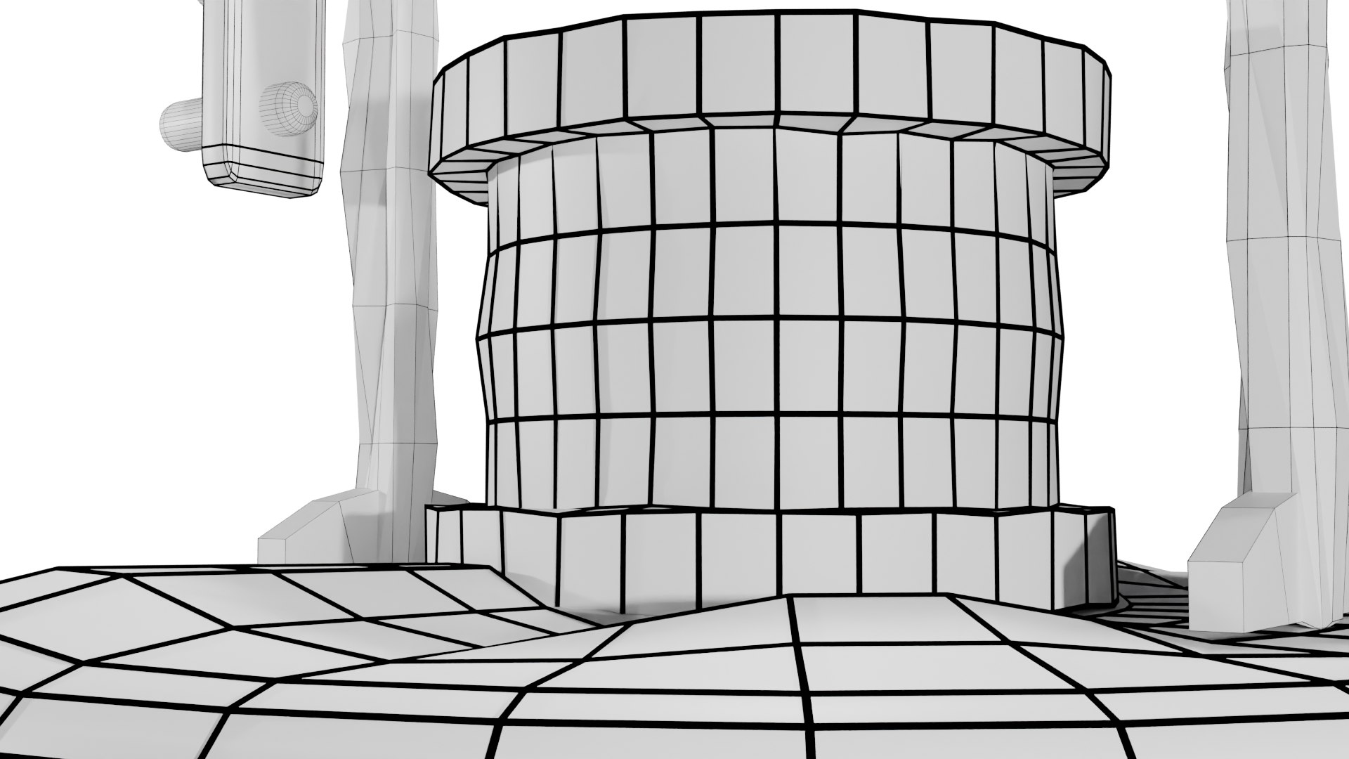Free 3D Well Low Poly model - TurboSquid 2175044