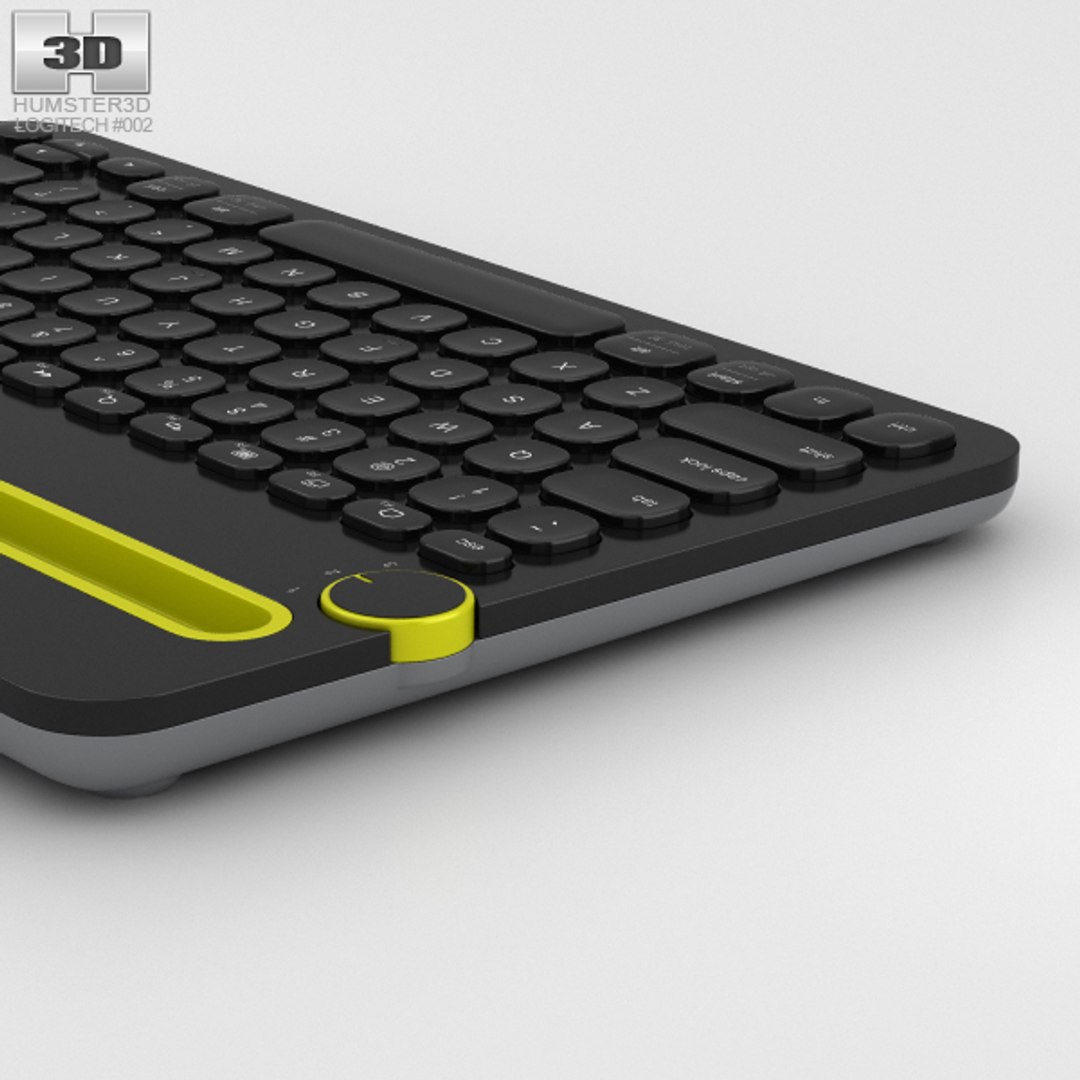 Logitech K480 Black 3D - TurboSquid 1194899
