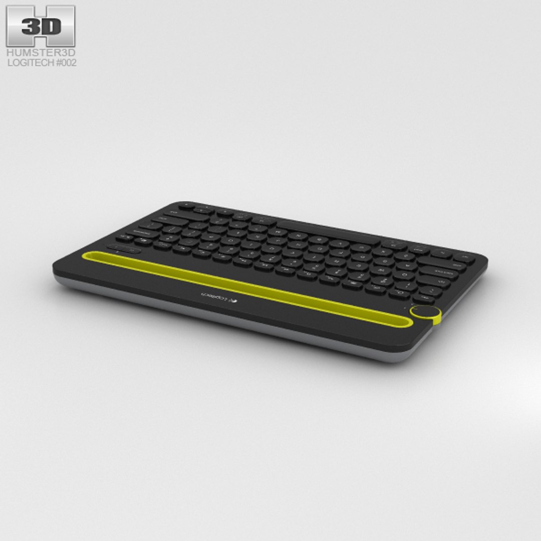 Logitech K480 Black 3D - TurboSquid 1194899