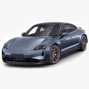 Porsche Taycan Turbo GT 2025 3D