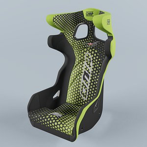 3D OMP HTE ART Green Seat
