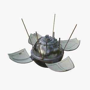 3D satellite model
