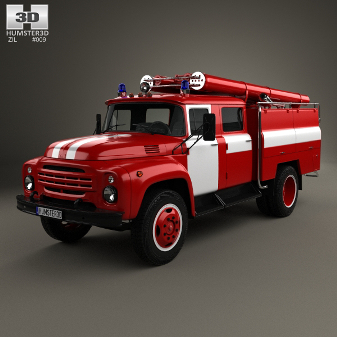 Лего ЗИЛ 130 пожарный