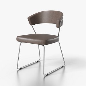Steel Edge Chair 3D model