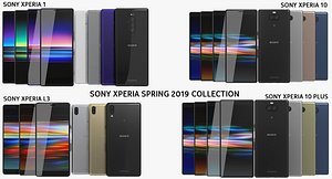 realistic sony xperia 3D