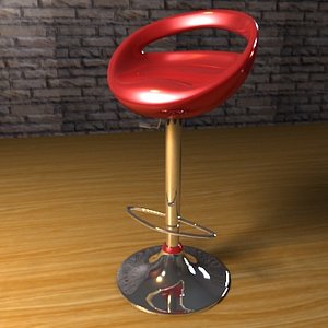 Red Barstool