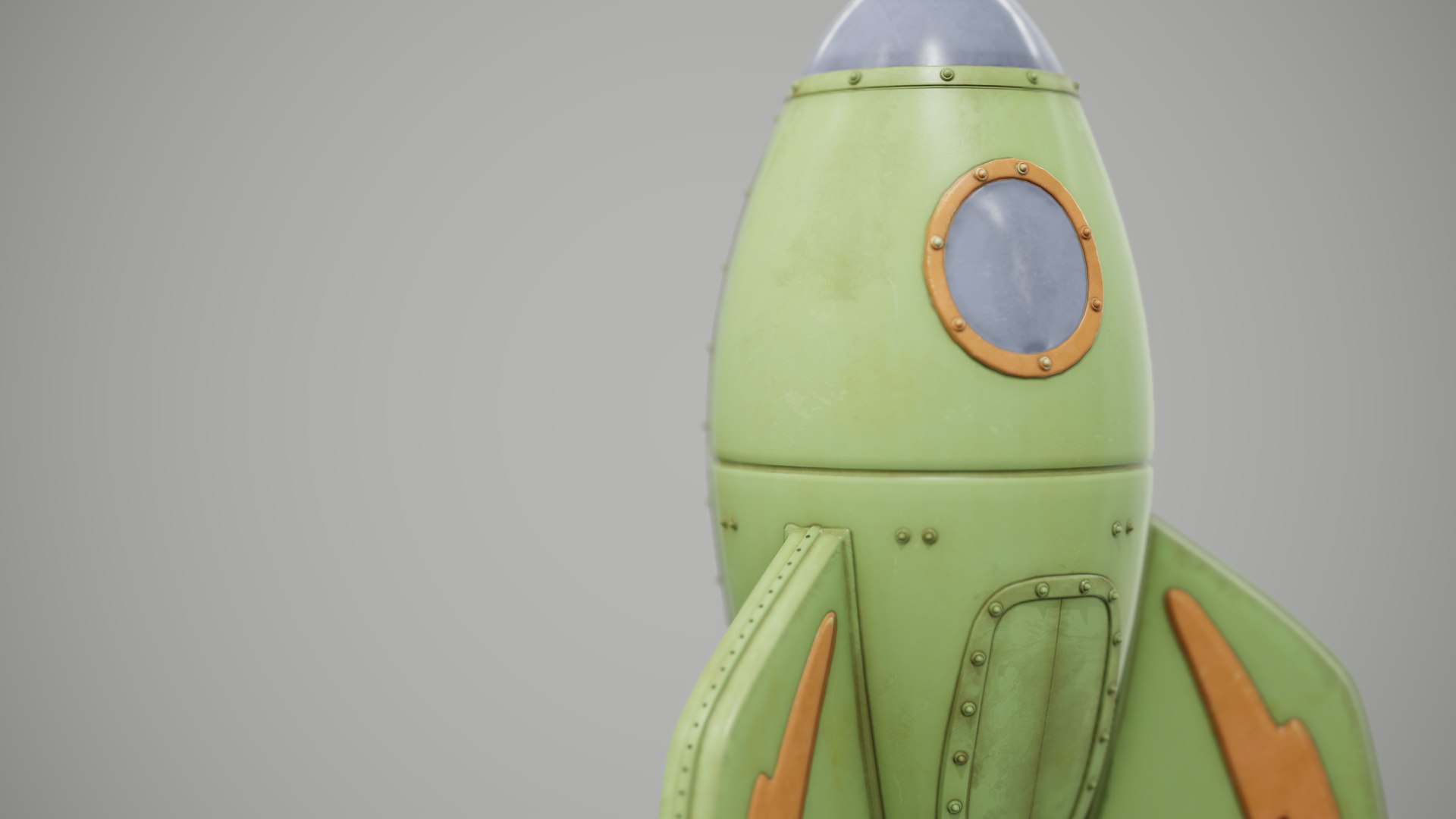 Fantasy Rocket Ship 3D Model - TurboSquid 1633167