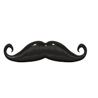 Cartoon Mustache 02