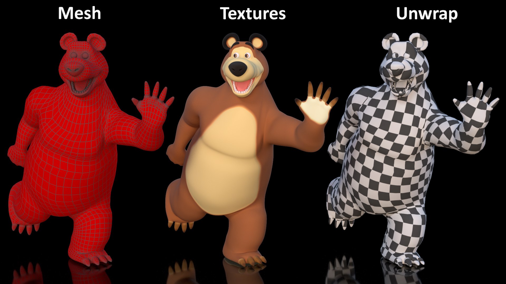 3D Bear Character from Children Cartoon Happy Pose https://p.turbosquid.com/ts-thumb/pP/ZuXRVg/eY/bearcharacterfromchildrencartoonhappyposemb3dmodel013/jpg/1695868901/1920x1080/fit_q87/e35897d784c86f16588693c0f1ed636584874b3a/bearcharacterfromchildrencartoonhappyposemb3dmodel013.jpg