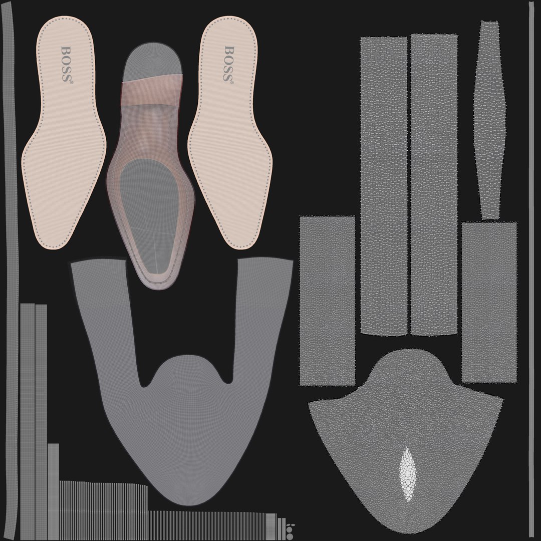 Shoes Real Stingray Skin 3D model https://p.turbosquid.com/ts-thumb/pP/iZ8QwM/EO/uv04118render/jpg/1662886432/1920x1080/fit_q87/586a9c43f1bad4da8f6eefc430b6ca1e51d903a3/uv04118render.jpg