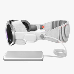 Apple Vision Pro 3D model