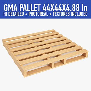 3d wood pallet