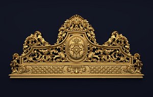 Classic Carved Bed model 08