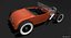 hot rod roadster obj