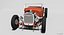hot rod roadster obj