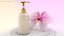 Gold Cosmetic Pump Bottle