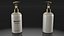 Gold Cosmetic Pump Bottle