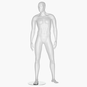 3D model Male Mannequin Pose 5