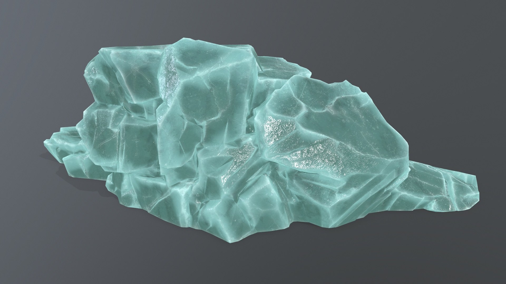 Ice rocks set 01 3D model - TurboSquid 1800619