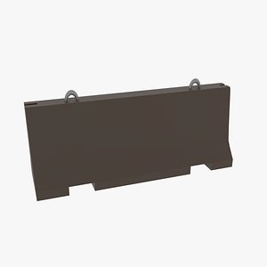basic barrier 3D model
