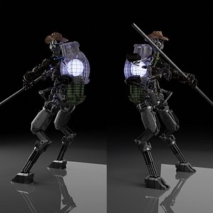 3D model Robot