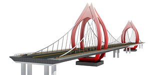 3D Tileable railway model