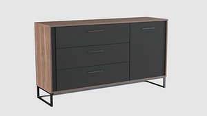 Sideboard Cabinet 1303 3D