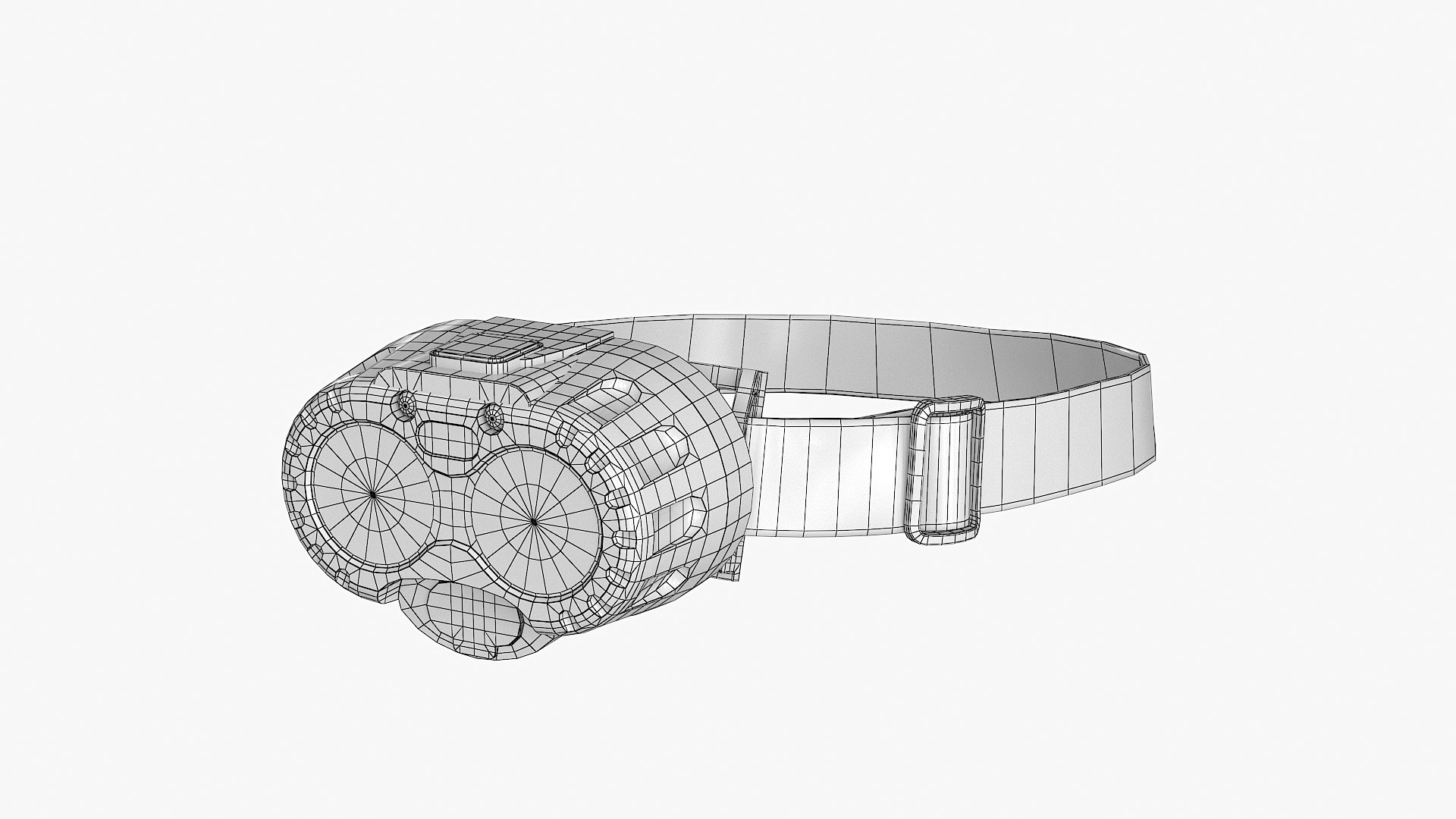 Powerful LED Headlamp 3D Model - TurboSquid 2382209