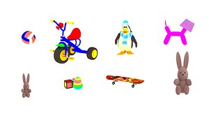toy 3D model