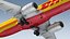 3D Boeing 737-800BCF DHL model