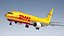 3D Boeing 737-800BCF DHL model