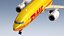 3D Boeing 737-800BCF DHL model