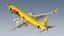 3D Boeing 737-800BCF DHL model