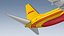 3D Boeing 737-800BCF DHL model