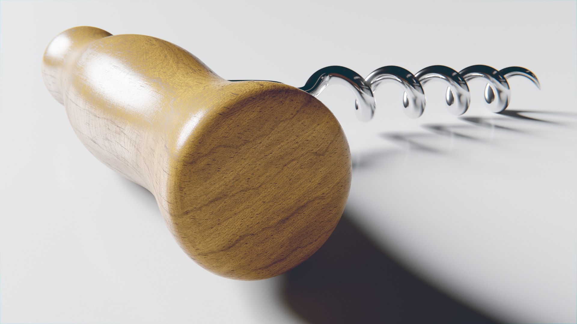 3D Corkscrew - TurboSquid 1963139