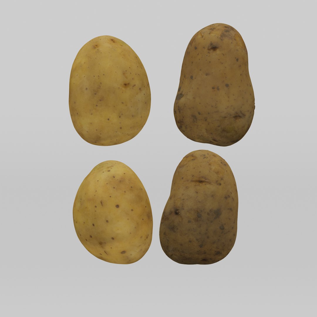Potatos 3D Model - TurboSquid 1874154