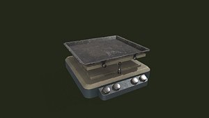 3D Rocking Platform Shaker V01